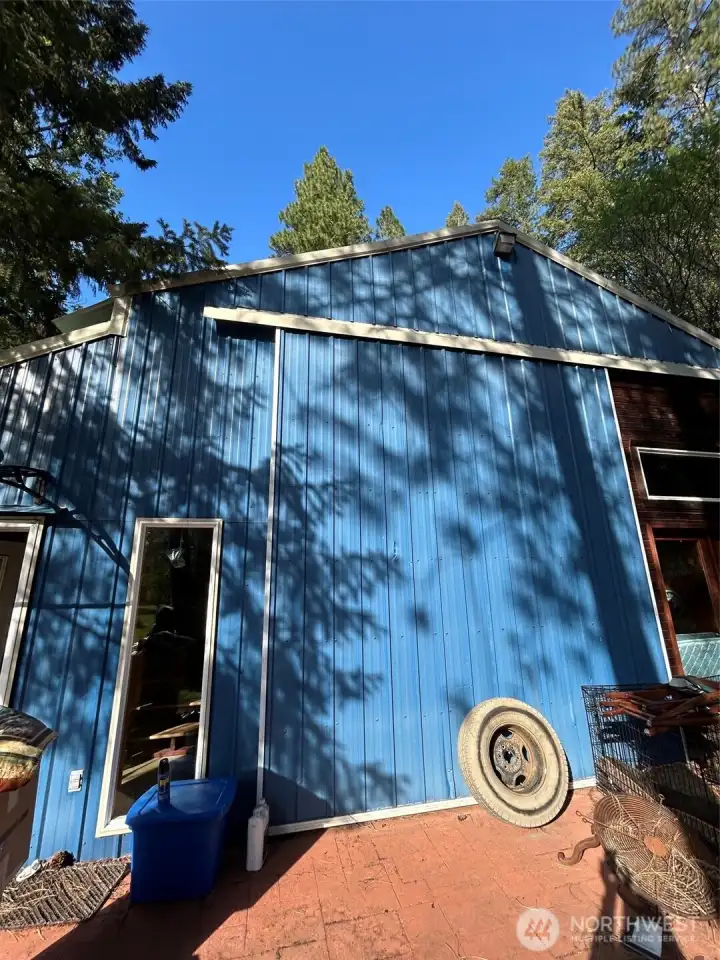 partial front picture of Party Barn guest house  ( will update this )