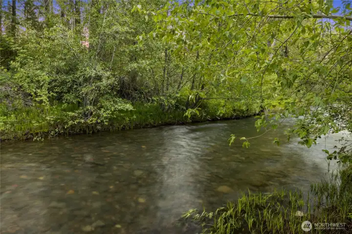 Creek frontage Creek frontage