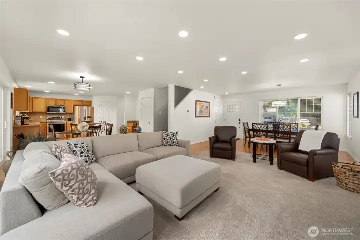 Open concept living with plenty of room to sit back relax or entertain to your hearts desire.