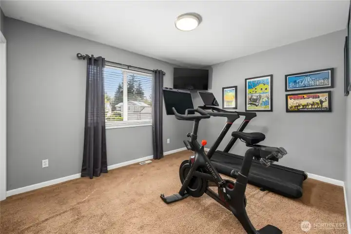 Bedroom with walk-in