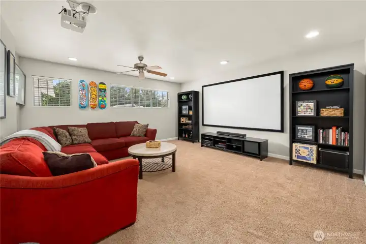 Now this is a bonus room everyone will enjoy. Plenty of room for a sectional and sits away from the primary suite and two of the bedrooms