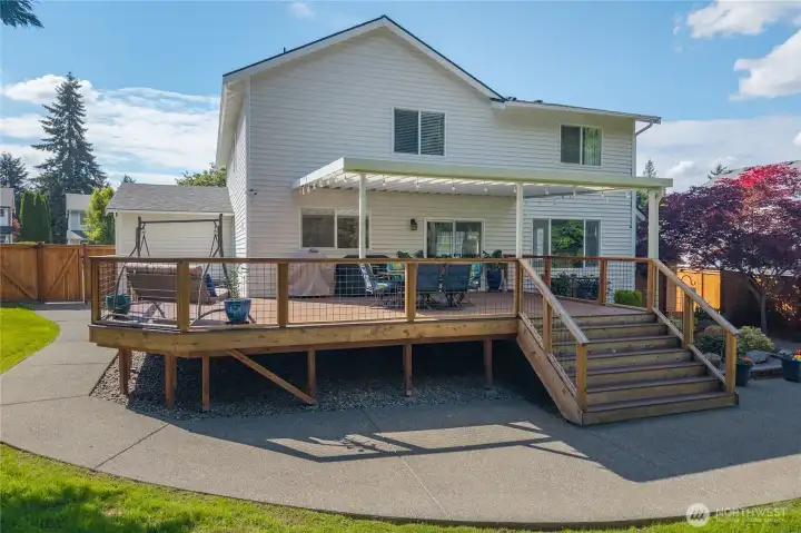 Trex decking
