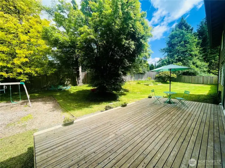 Fenced Backyard