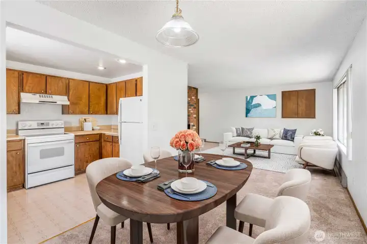 Unit C wonderful floor plan with separate dining area, plenty of room to host family and friends. Virtually stated. Unit C wonderful floor plan with separate dining area, plenty of room to host family and friends. Virtually stated.