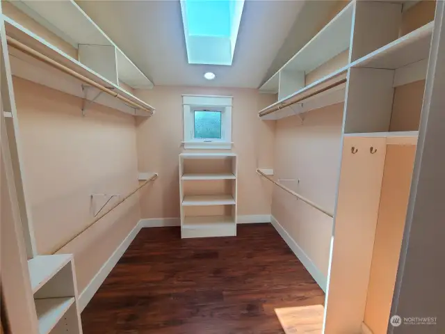 Primary Walk in Closet