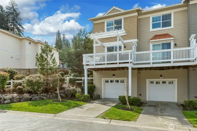 Spacious and light filled. Ample offstreet parking as well.