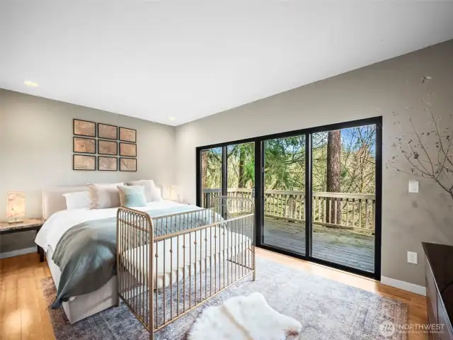 Upstairs Primary with private deck