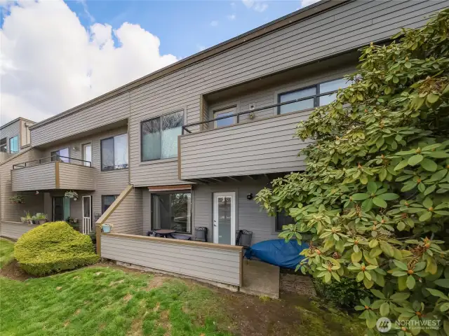 Nice Back Lawn with Rear Deck