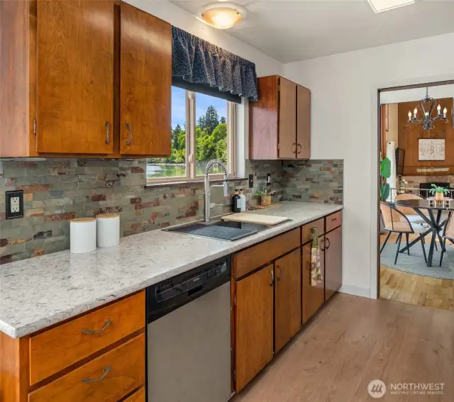 Updated kitchen