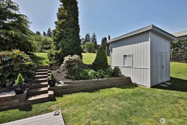 Additional storage shed