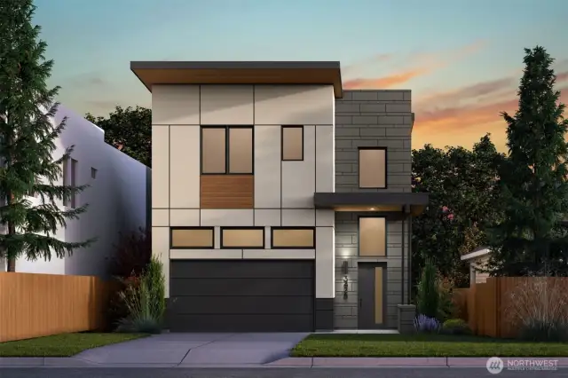 Artist Rendering. Landscape and color may vary from image