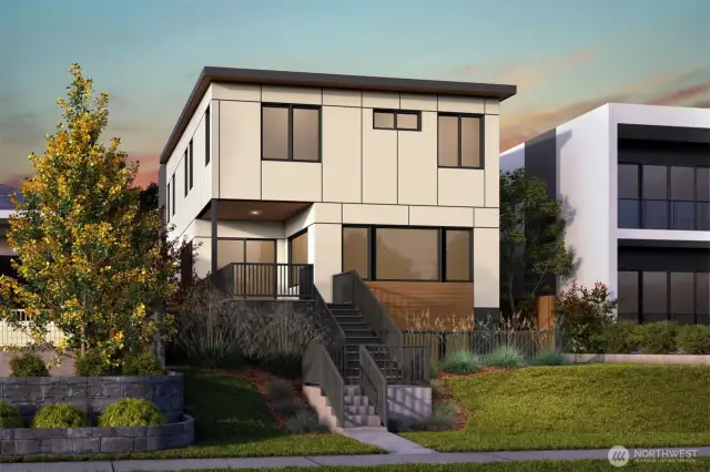 Artist Rendering. Landscape and color may vary from image