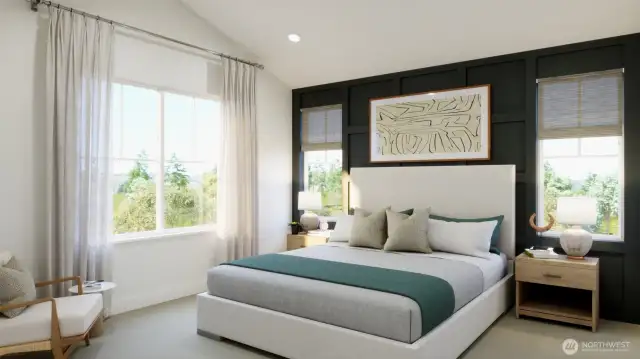 Rendering. Actual finishes differ from image shown.