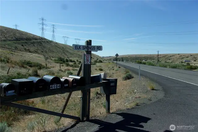 Elk Springs road