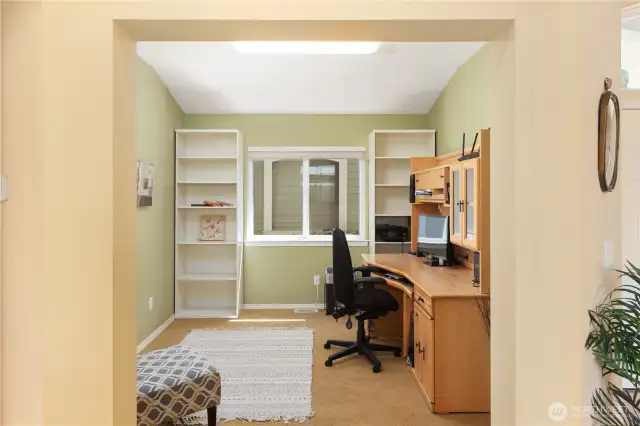 The Library offers an attractive place to work and manage life and business.
