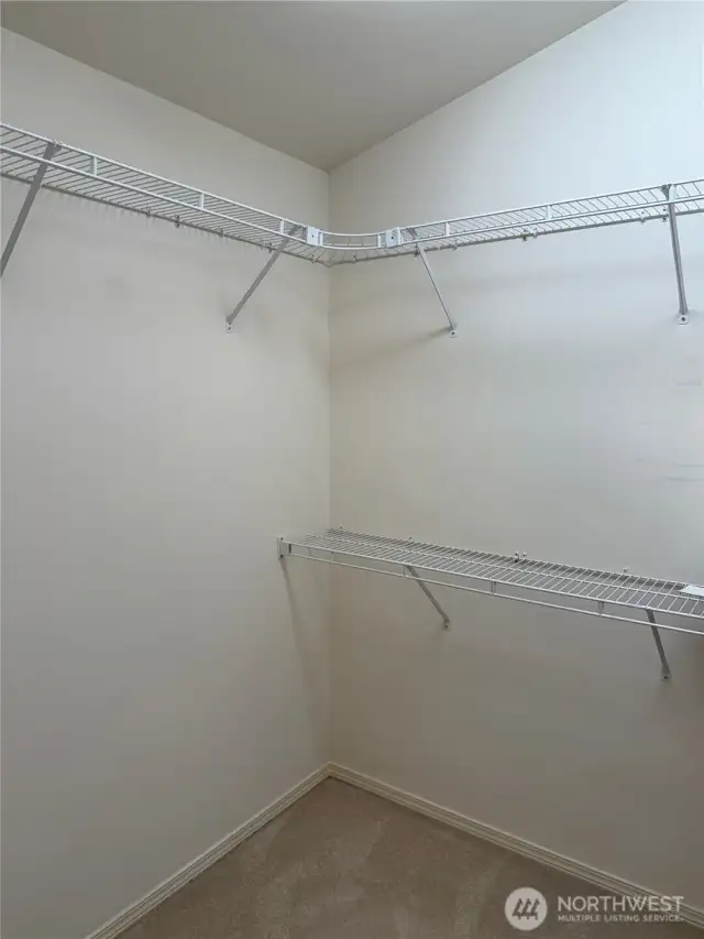 Large closet for Primary Bedroom