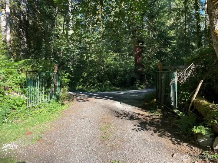 Entrance to property