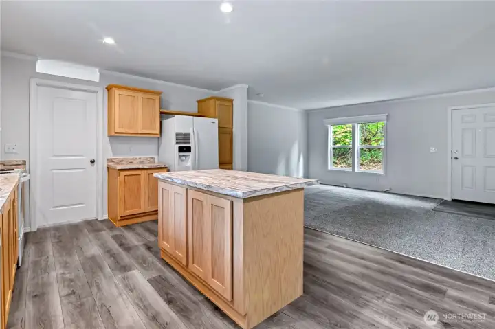 All new appliances stay!