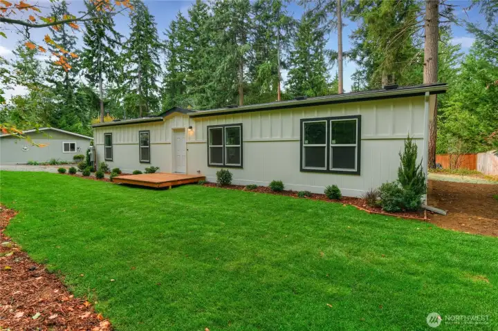Another view of the front of the home