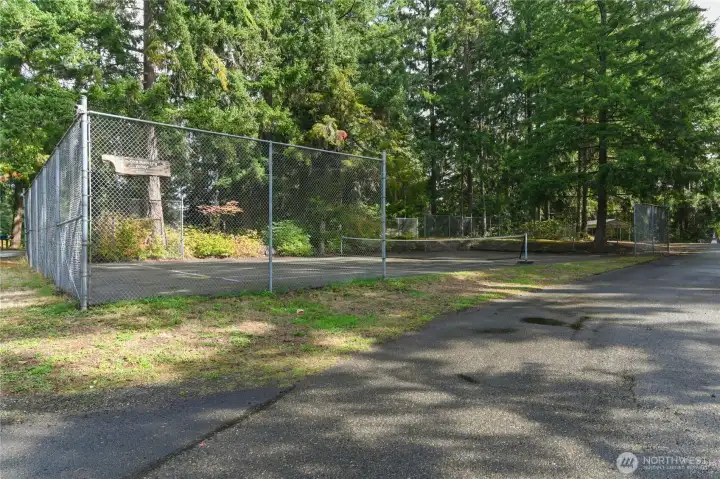 Tennis courts