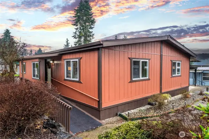 Accessible entrance.