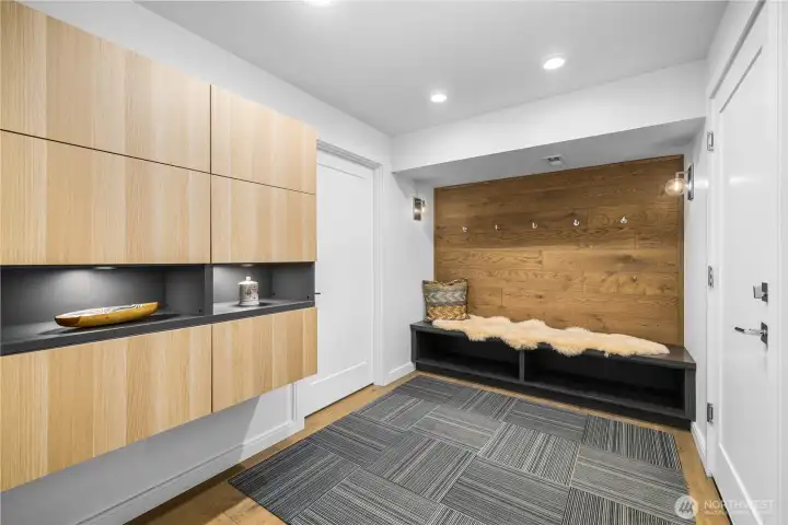 Mud Room off of the Garage