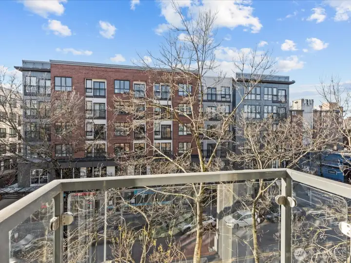 Watch sunsets from your private balcony