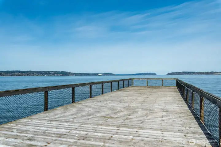 Get even closer to the waterfront on your over water deck!