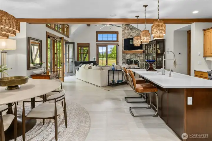 This home is perfect for everything from casual days to elevated gatherings.