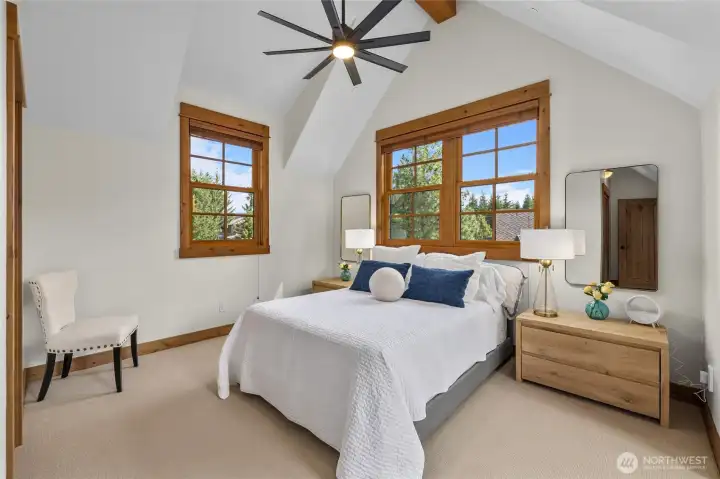 Bedroom two with ensuite.