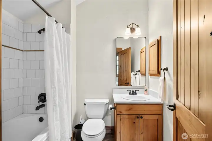 Bedroom three ensuite.