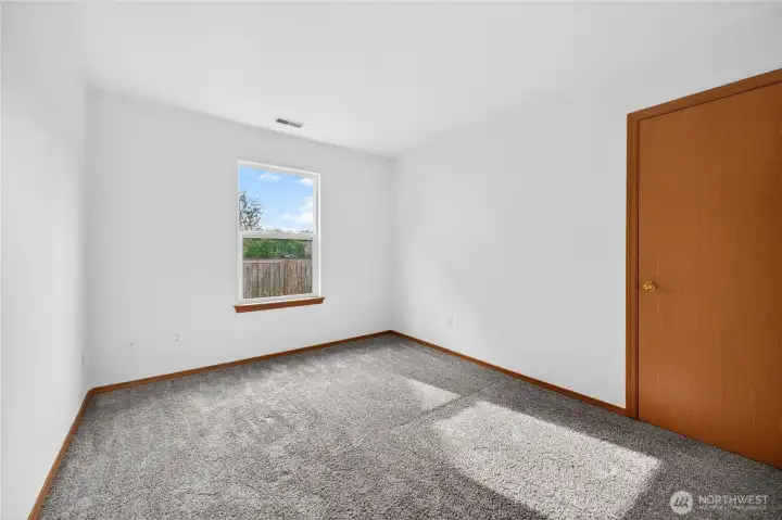Additional view of the third bedroom.