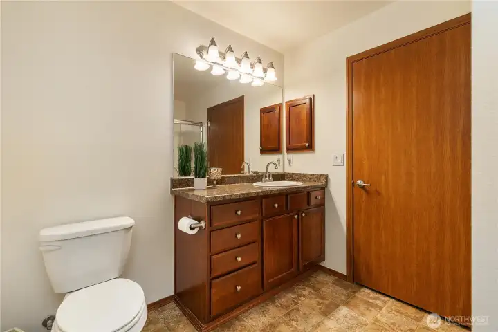 Main floor primary bathroom