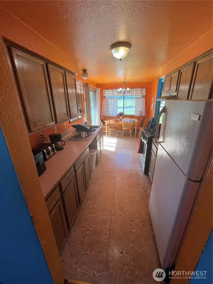 Kitchen from hallway Kitchen from hallway