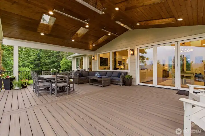 Main house deck.