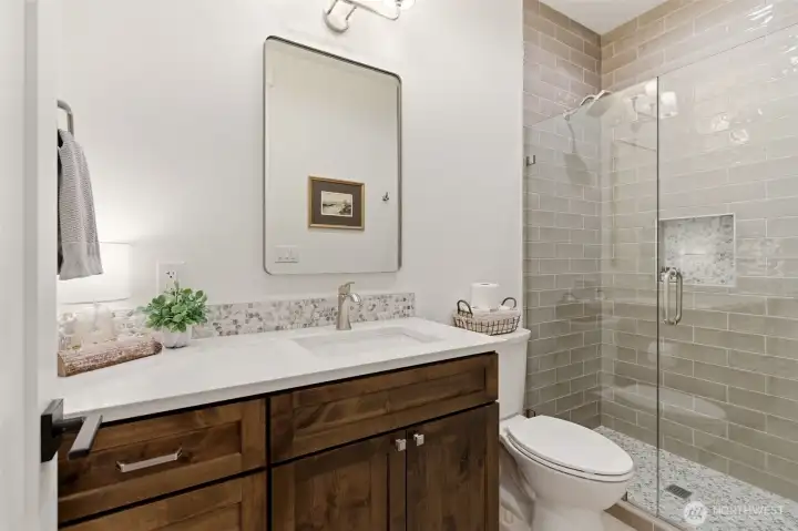 Main home guest bathroom.