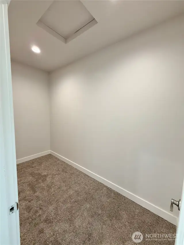 Primary walk-in closet