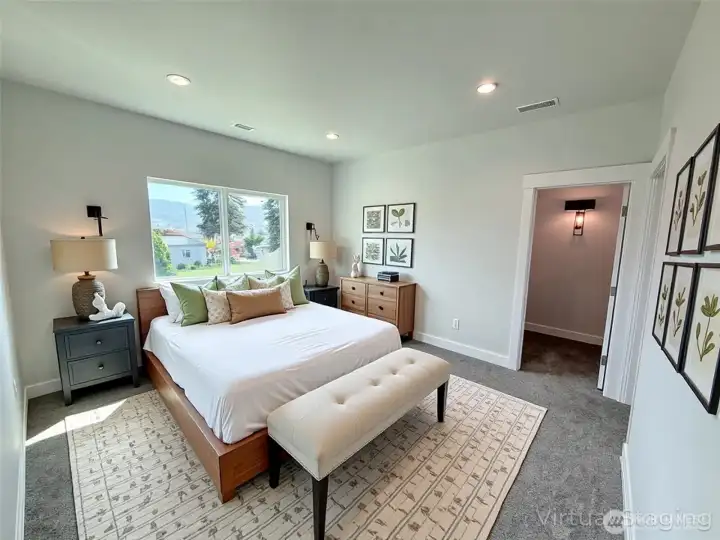 Primary Bedroom Virtual Staging