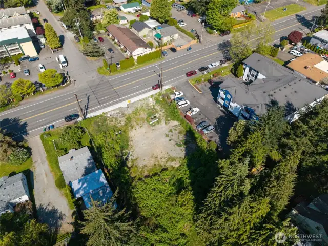 Aerial view of property.