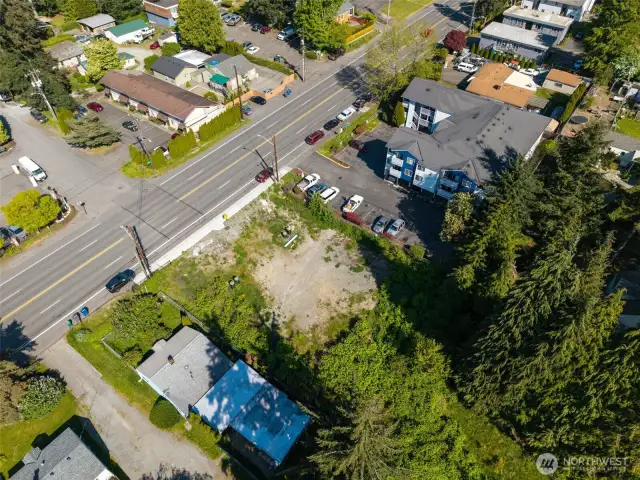Four magnificent modern, platted with plans, get permits and build.