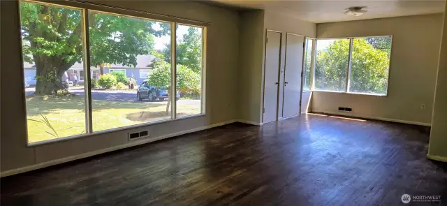 Bright open living room!