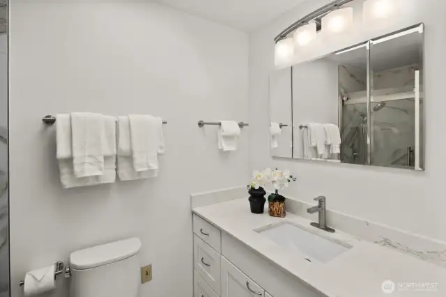 Updated bathroom