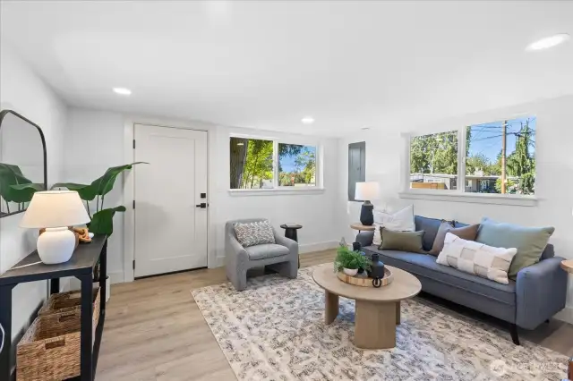 Lower level bonus room
