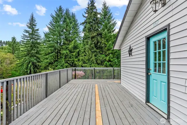 front deck