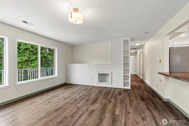 fireplace living room
