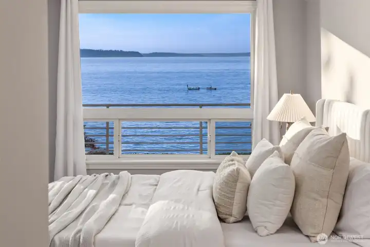 Wake up to sea air.