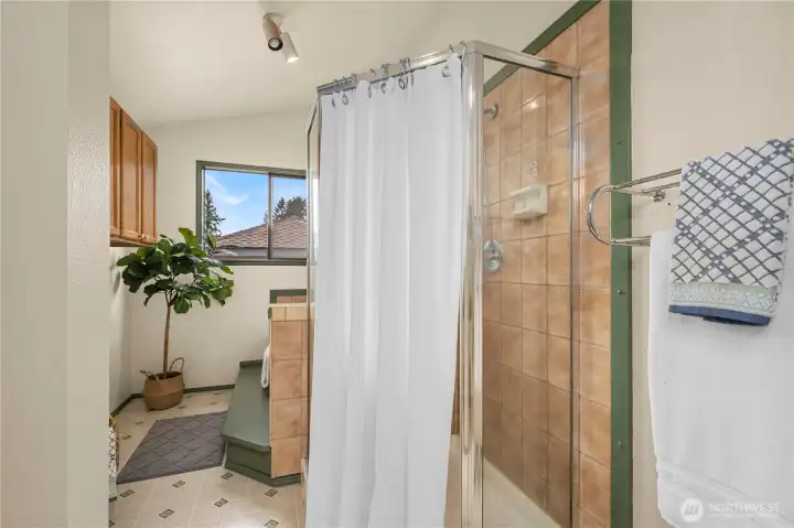 Primary bath shower.
