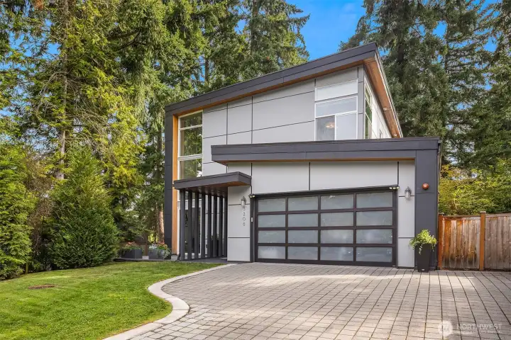 Low maintenance living in this future forward designed hom