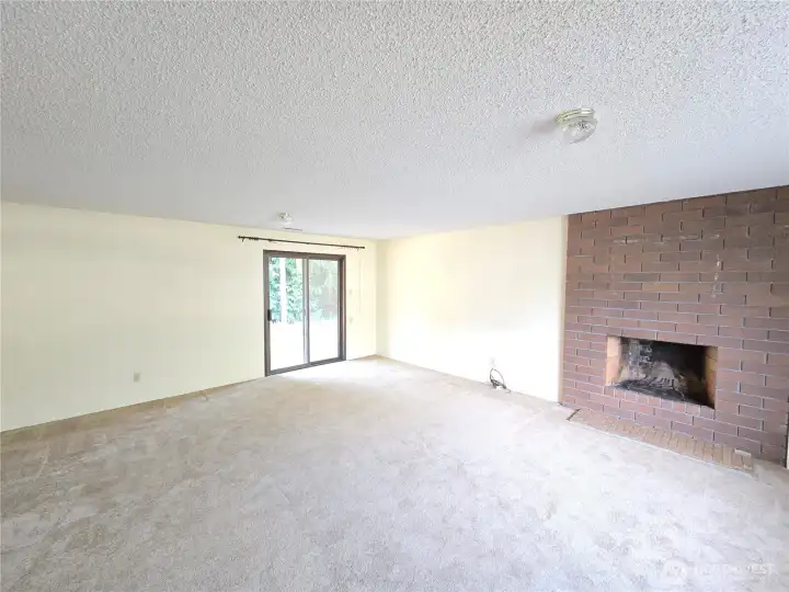 Lower level family room