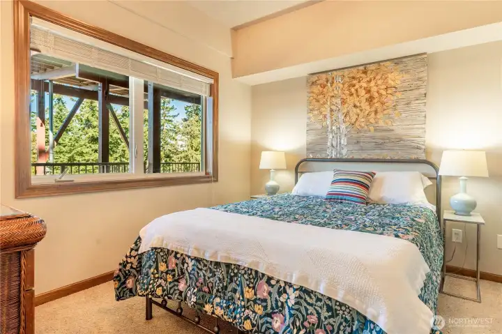 Second bedroom is just to the left of the entry on the other side of the condo.